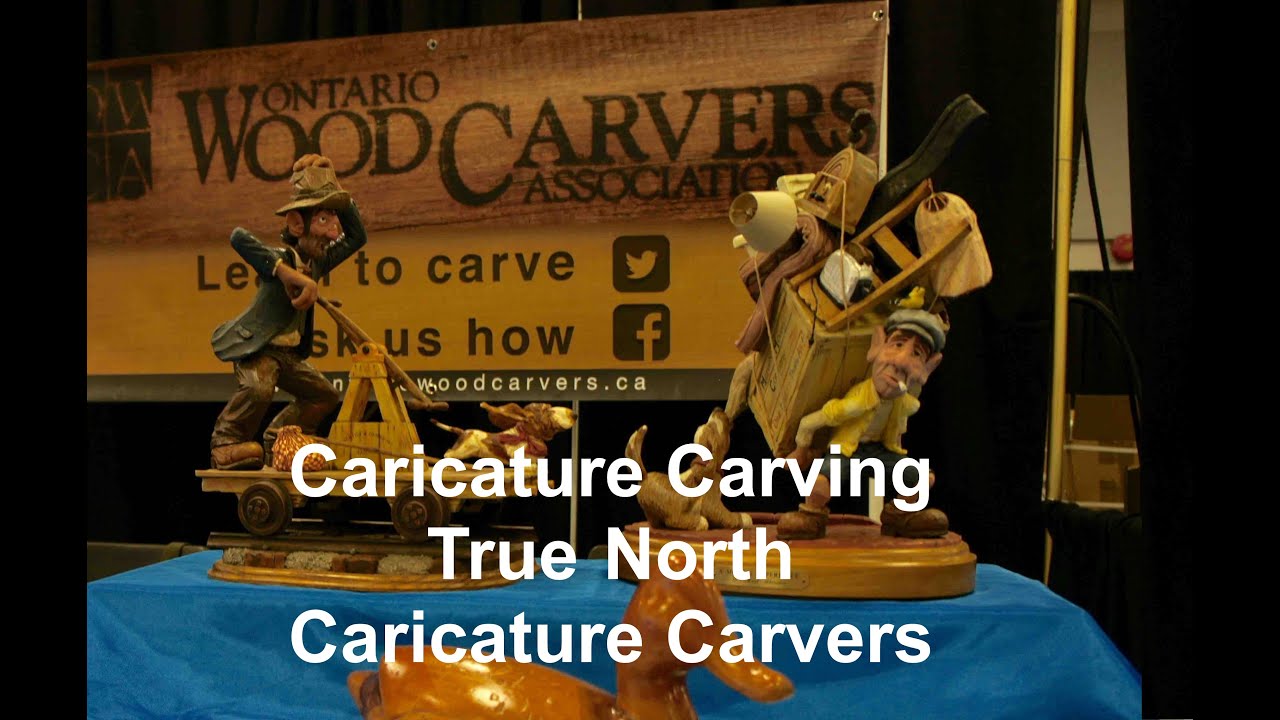 Carving Caricatures   True North Caricature Carvers