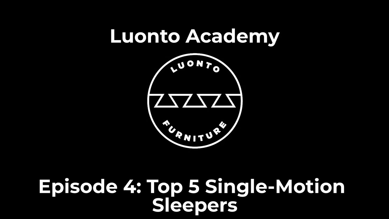 Episode 4 | Top 5 Single-Motion Sleeper Sofas