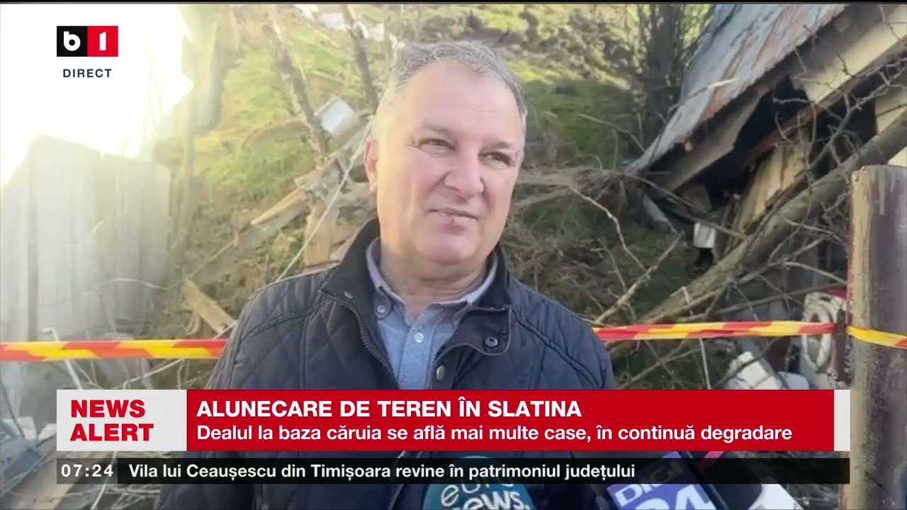 ALUNECARE DE TEREN ÎN SLATINA_Știri B1TV_14 mar. 2026