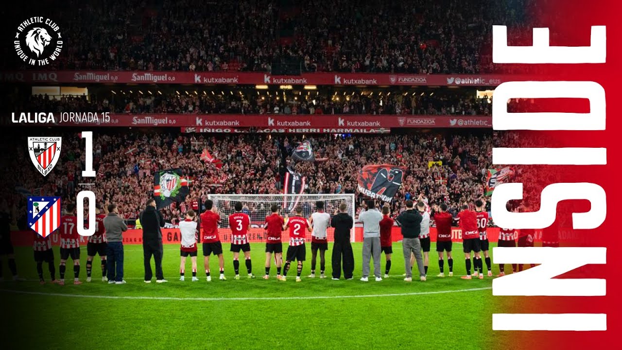 INSIDE I Athletic Club 1-0 Atl&eacute;tico de Madrid I LaLiga 2025/26 J15