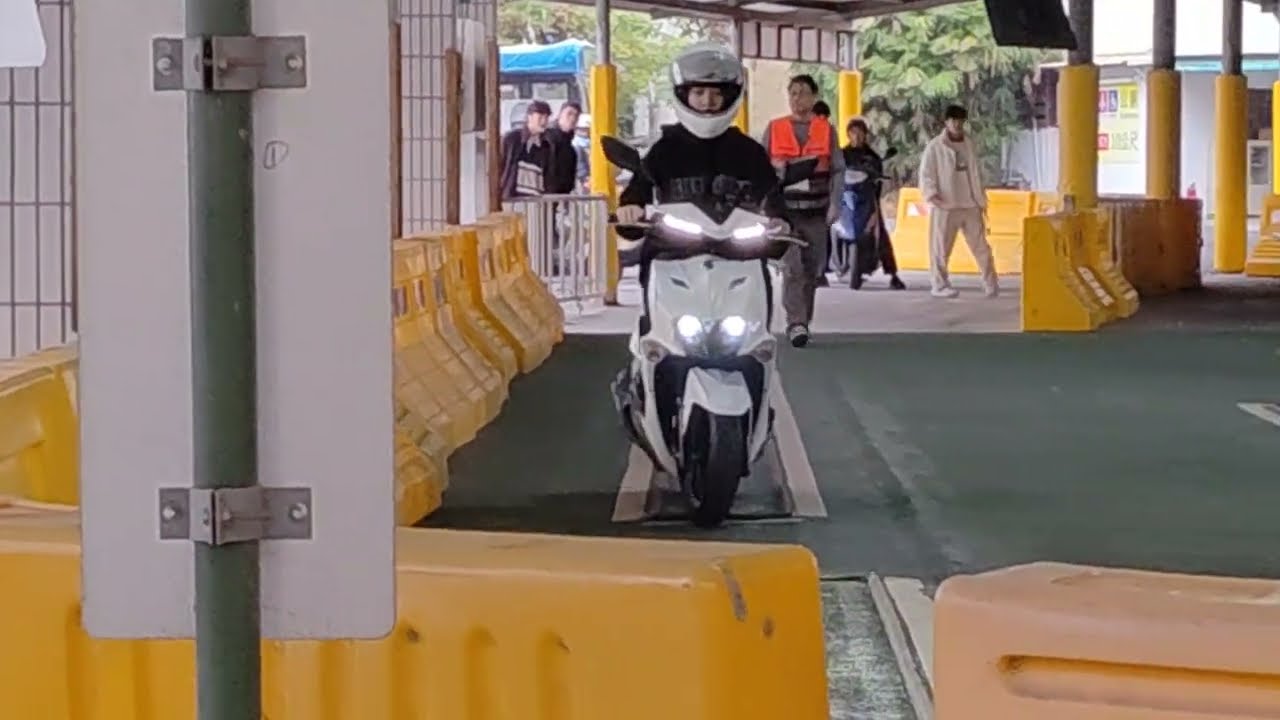 20241227 154714 嘉義市監理站普通重型機車路考實況