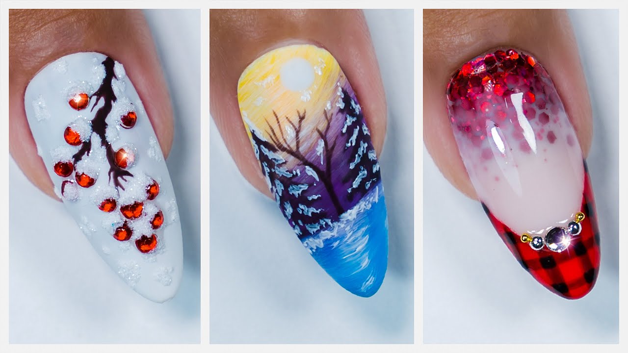 New Nail Art Designs 2023 | Winter Nails Art Compilation | Ombre Nails Tutorial