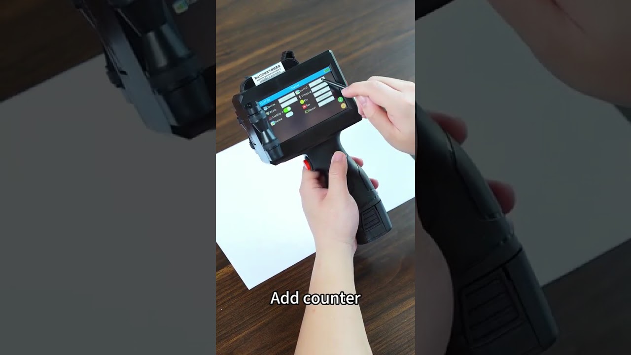 Expired Date Handheld Injek Printer