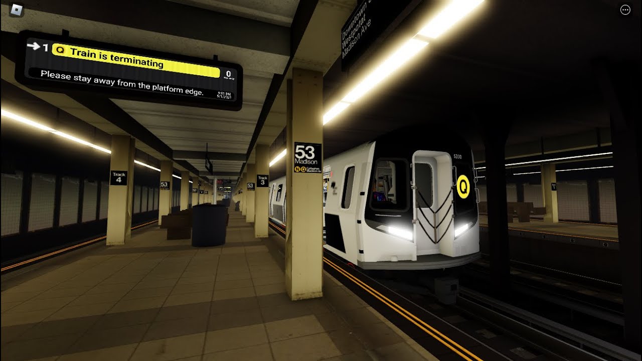 PTA Callaghan Lines 1.3 PST5R Q Train From Ridgeworth Island To 53 Street