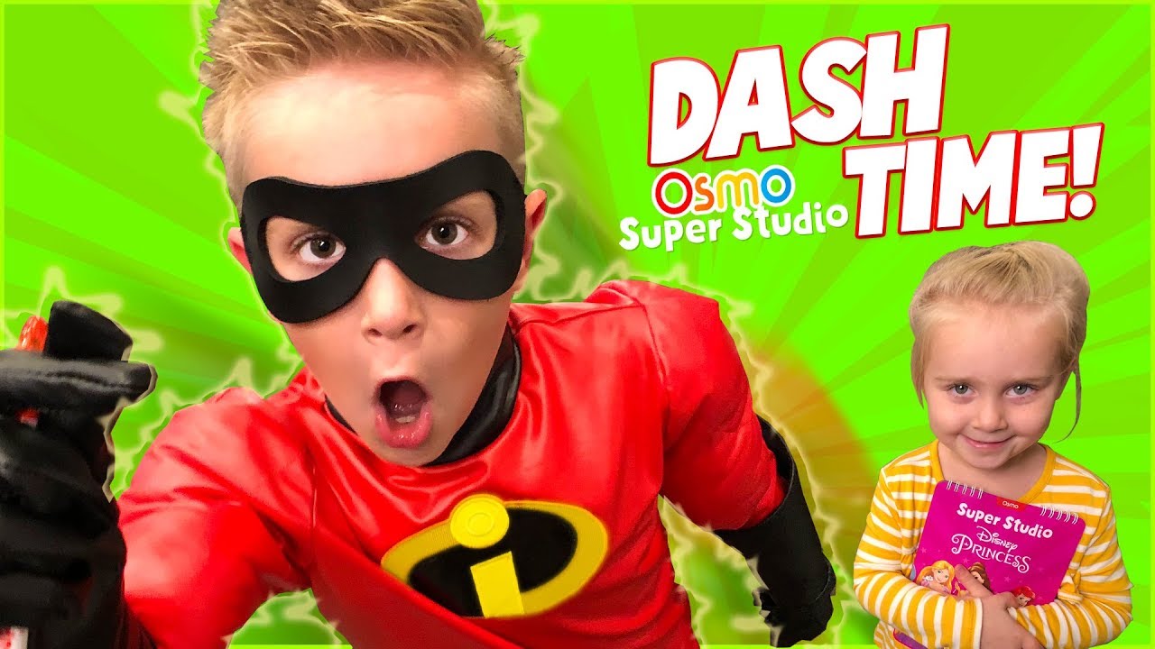 Dash Time! Playing The Incredibles 2 in Osmo Super Studio | K-City