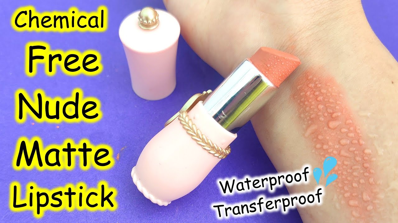 How to make nude lipstick at home | homemade lipstick | nude lipstick | matte lipstick | Sajal Malik