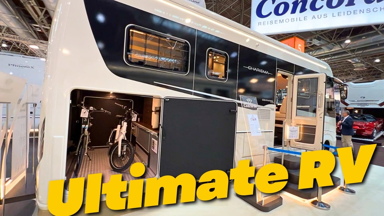 Inside the CONCORDE Motorhome — Ultimate Luxury on Wheels!