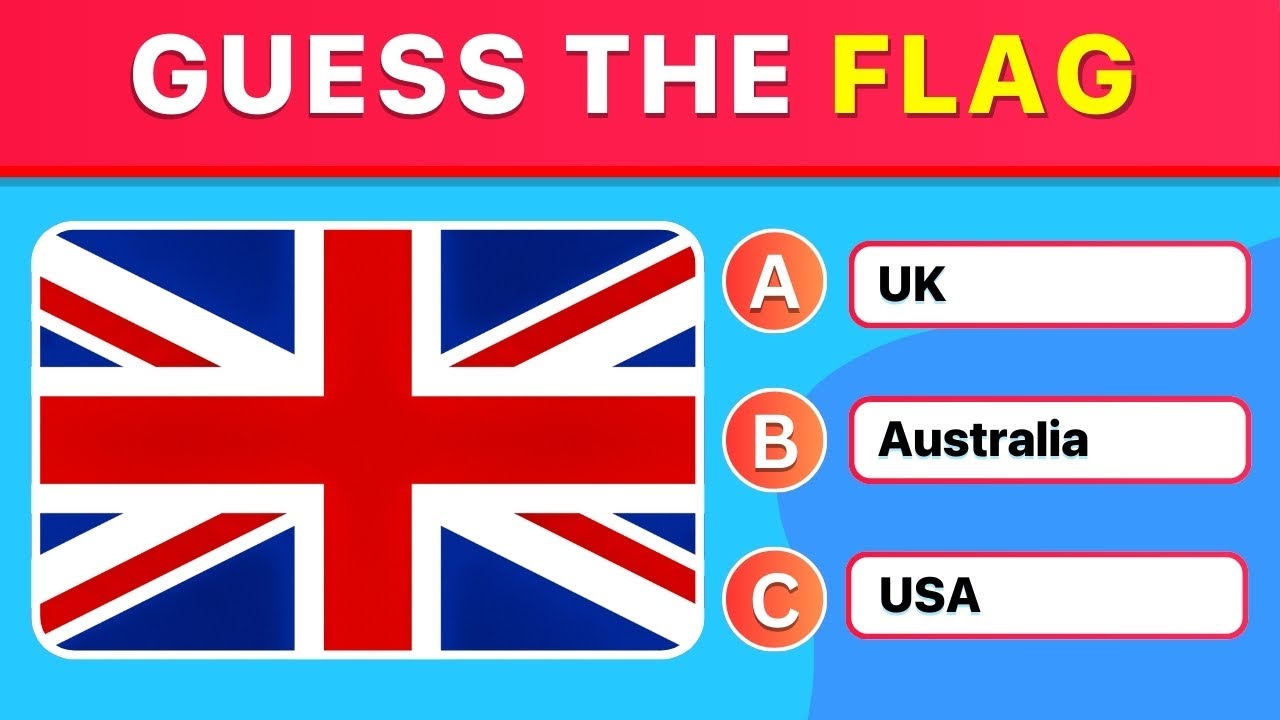 🌎 Can You Guess the Country by Its Flag? | Flag Quiz 🏴 🚩Guess The Flag 🏴