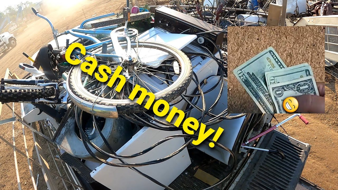 Recycling metal for money