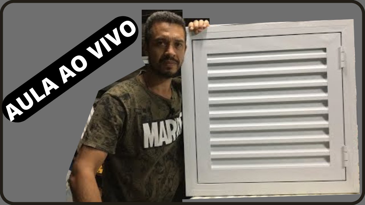 Dúvida simples sobre folgas em portas de Alumínio