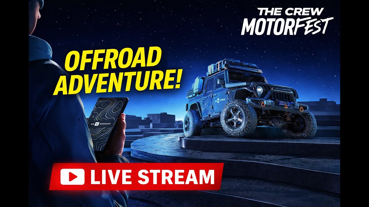 LIVE: The Crew Motorfest : On X Offroad Summit Rank Push + Grand Racing