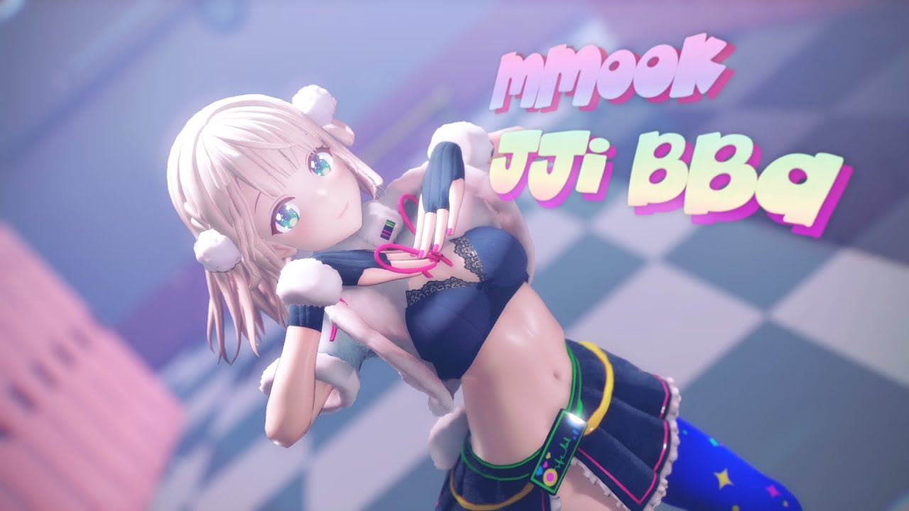 【MMD】『MMook JJi BBA (묵찌빠)』by うい【UWQHD】60fps