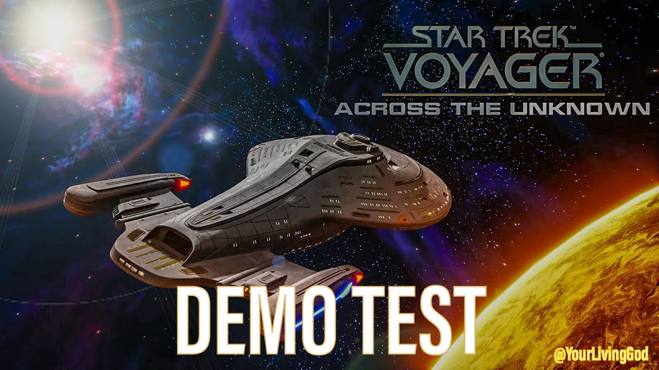 STAR TREK : VOYAGER – ACROSS THE UNKNOWN 🎮 : DEMO TEST