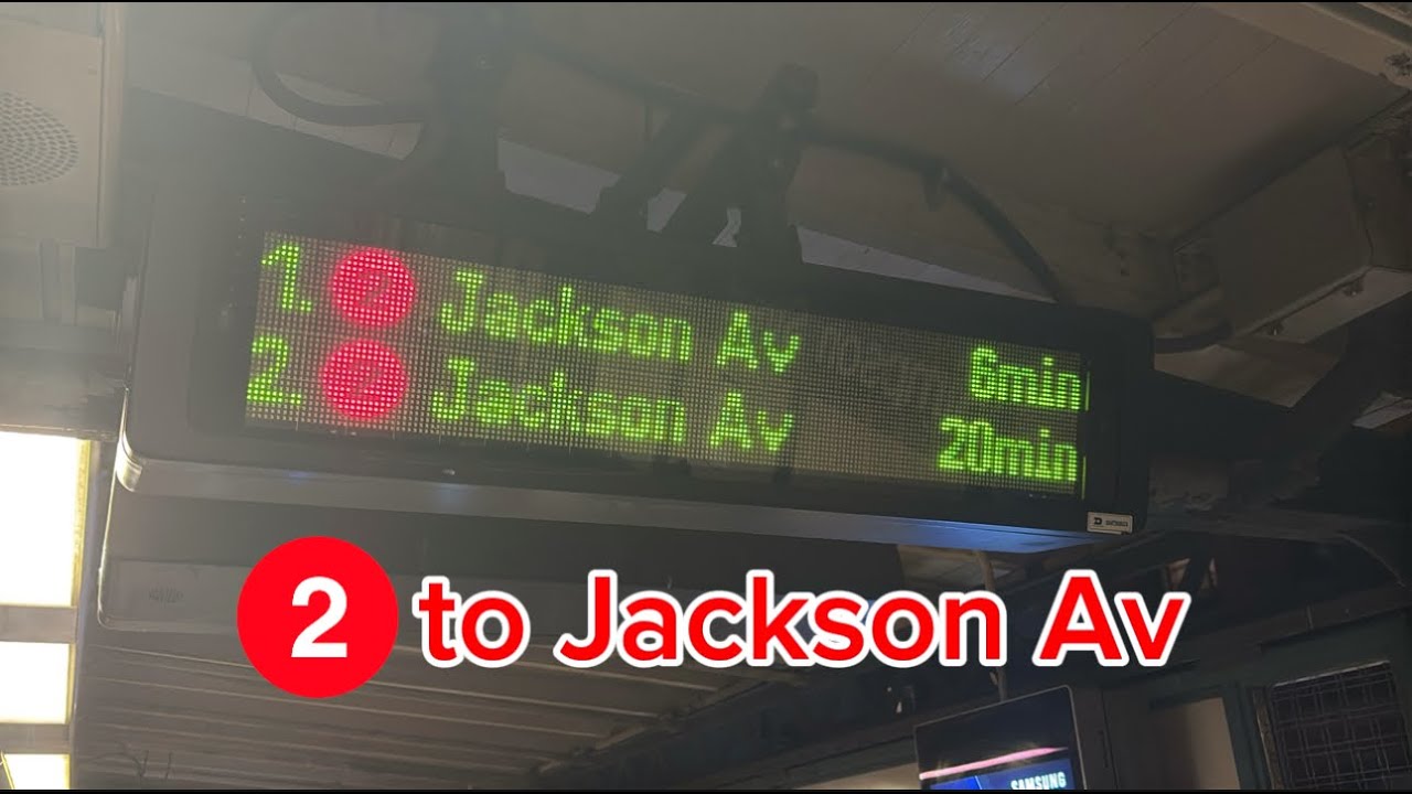 2 to Jackson Av & Prospect Av + (arrival announcements)