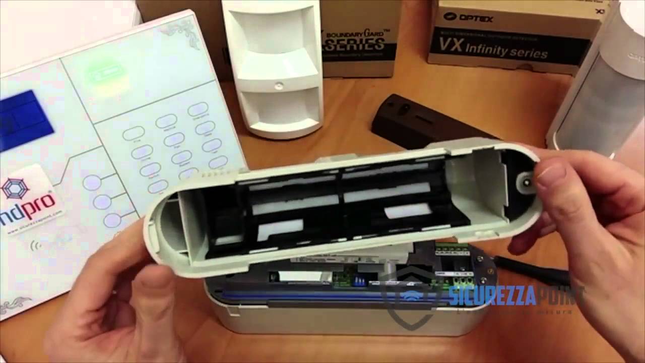 Sensore perimetrale da esterno Optex BX 80 NR