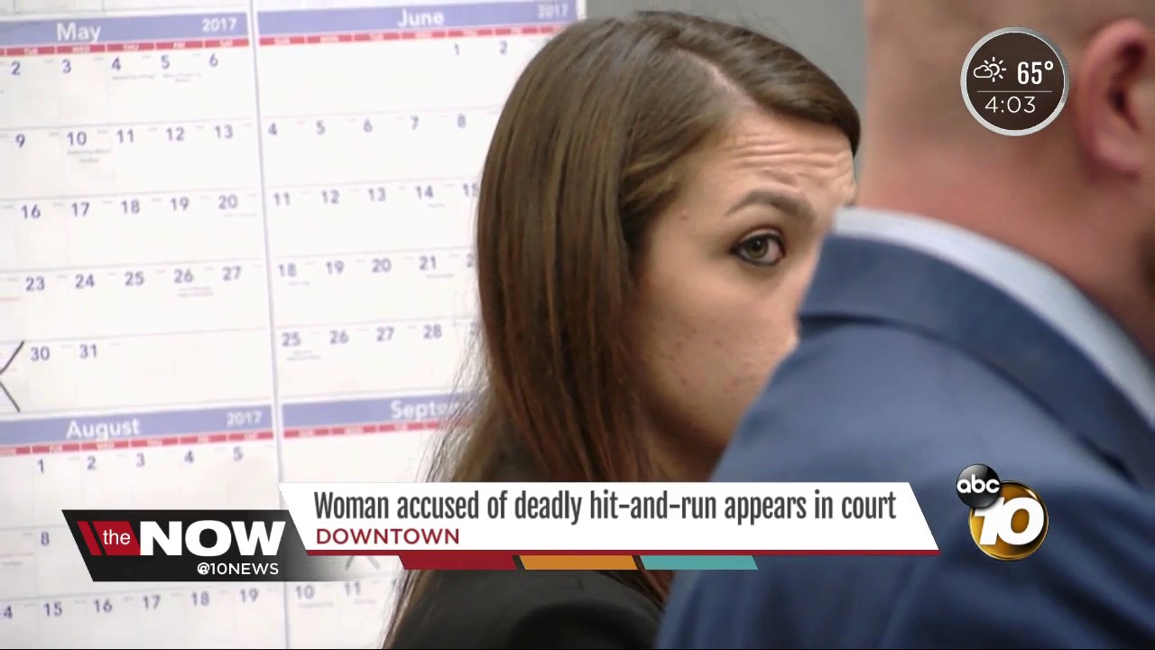 Woman accused of deadly hit-and-run appears in court