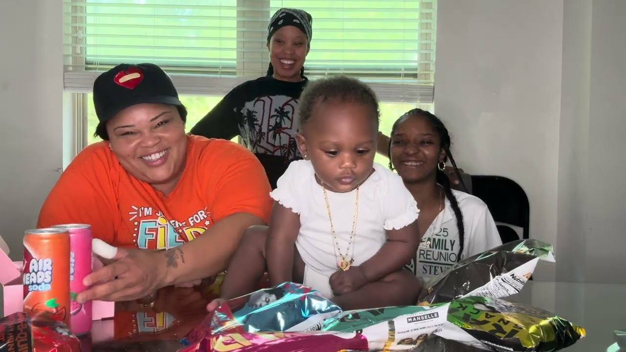 Baby talk and rap snacks