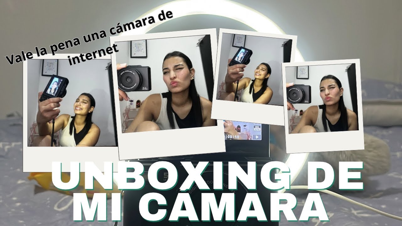 UNBOXING DE MI CÁMARA 📸 ✨DE TEMU 