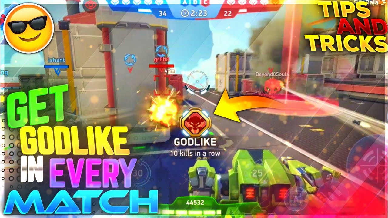 TOP - 5 TIPS AND TRICKS OF HOW TO GET GODLIKE IN EASILY 😎😎 || MECH ARENA ||