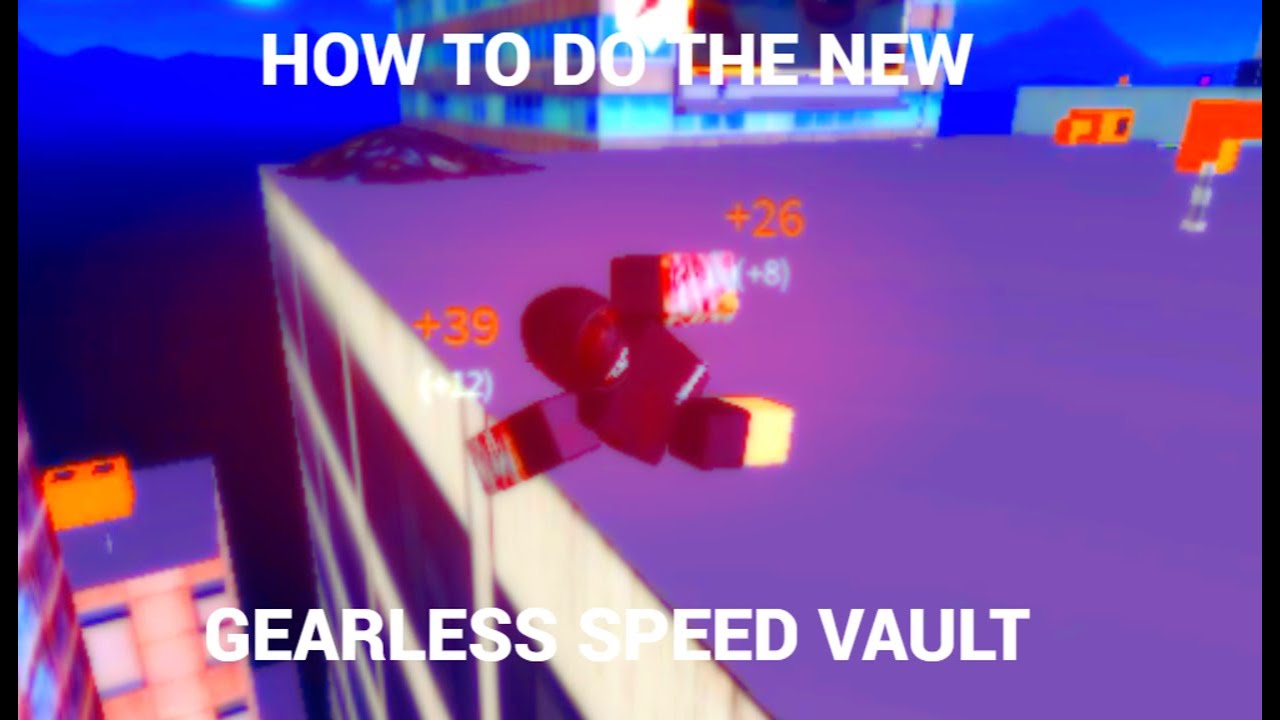The new way to do gearless dash!  (using downshift) / Roblox Parkour
