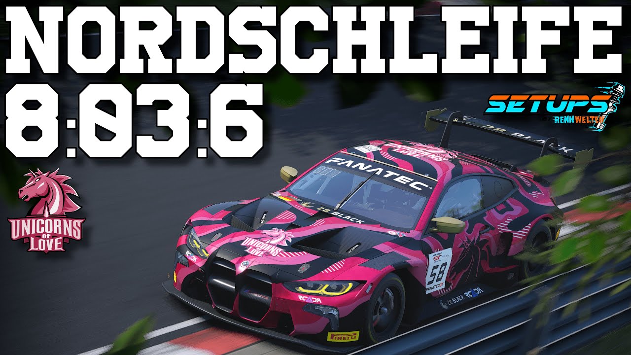 BMW M4 GT3 Nordschleife 8:03:6 Hotlap - RennWelten UOL Setups - Assetto Corsa Competizione