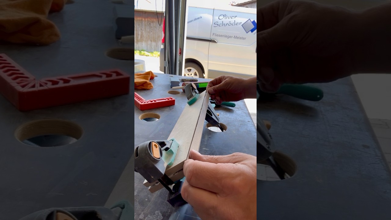 Duschablage aus Fliesen herstellen. #shorts #shortvideo #shortsfeed