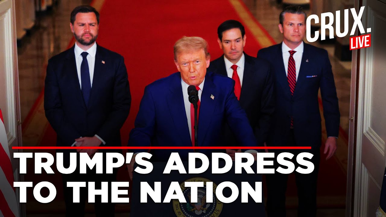 Trump Address LIVE | President Delivers Primetime Speech To The Nation From White House | US News