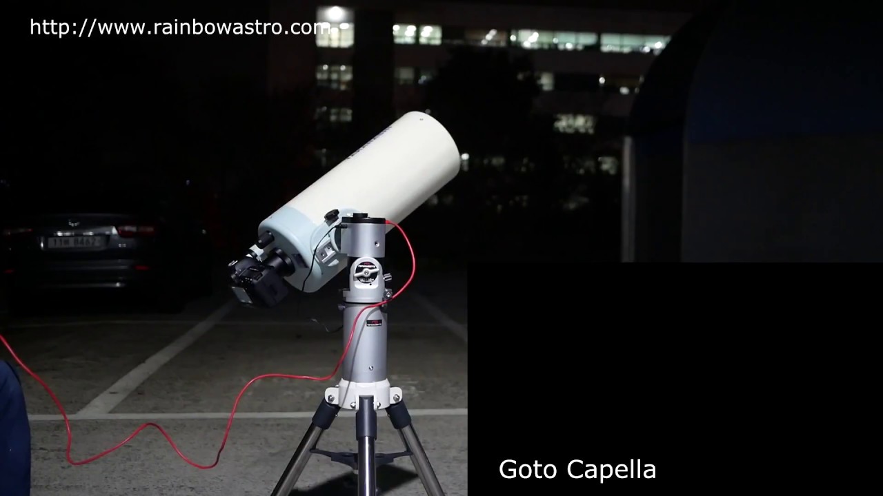 The weightless Mount RST-150H, Alt-azimuth mode goto test