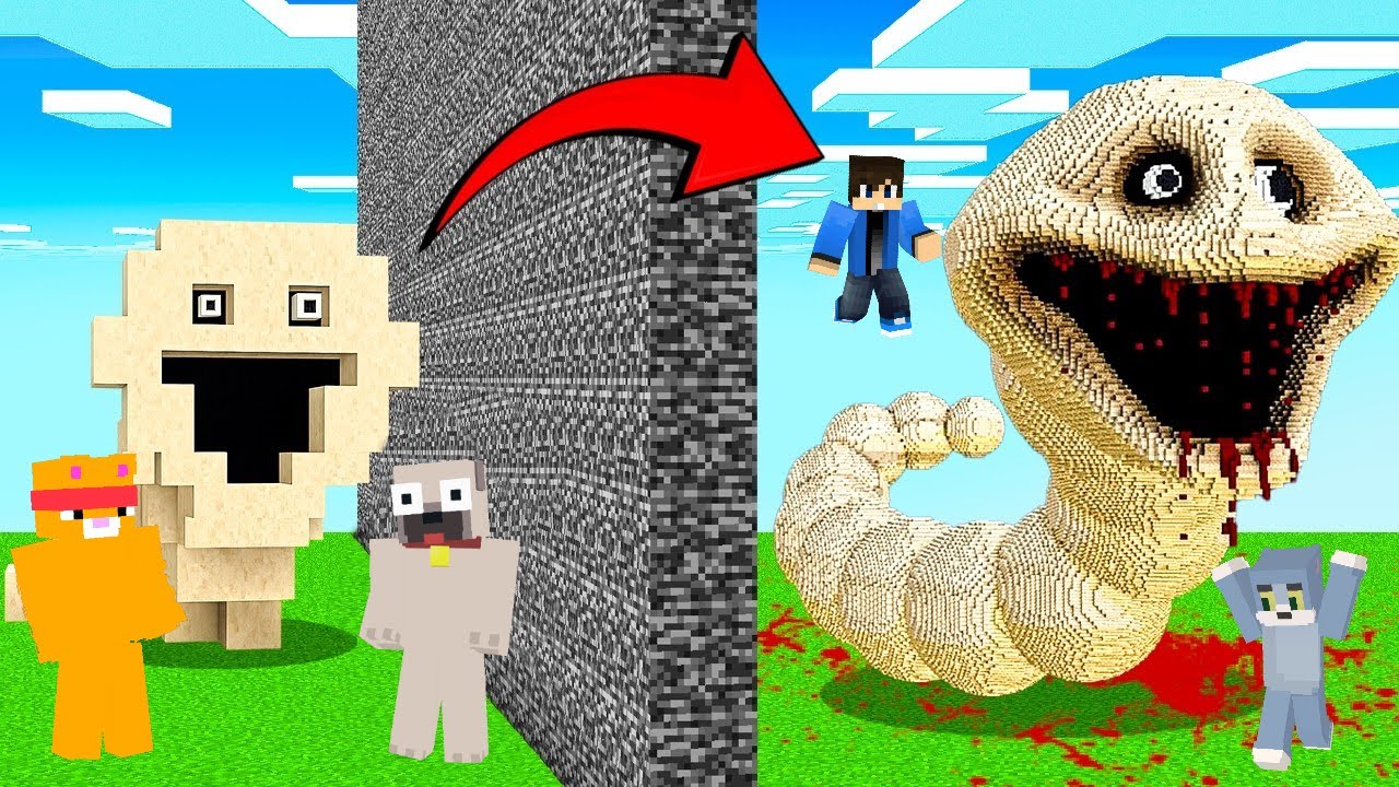 DANI ÉS KIIS CSALT A HUNGRY WORM ÉPITŐ KIHIVÁSBAN A MINECRAFTBAN!