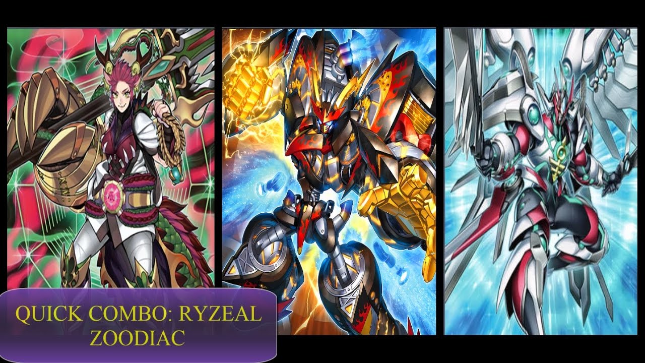 ZOODIAC RYZEAL🔥🔥 8 INTERRUPTIONS COMBO 🔥🔥 RYZEAL ZOODIAC POST BANLIST DECK 2025!!!