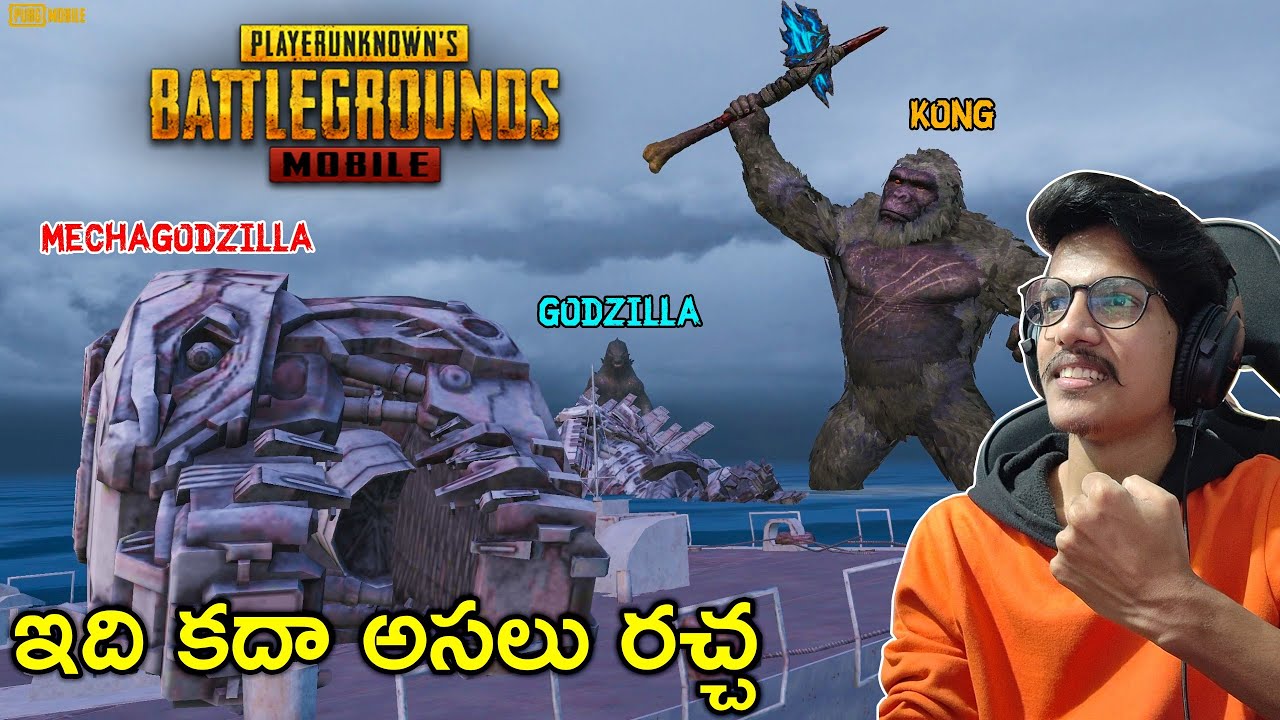 Godzilla And Kong FIGHT With Mechagodzilla | TITAN LAST STAND | PUBG MOBILE | THE COSMIC BOY