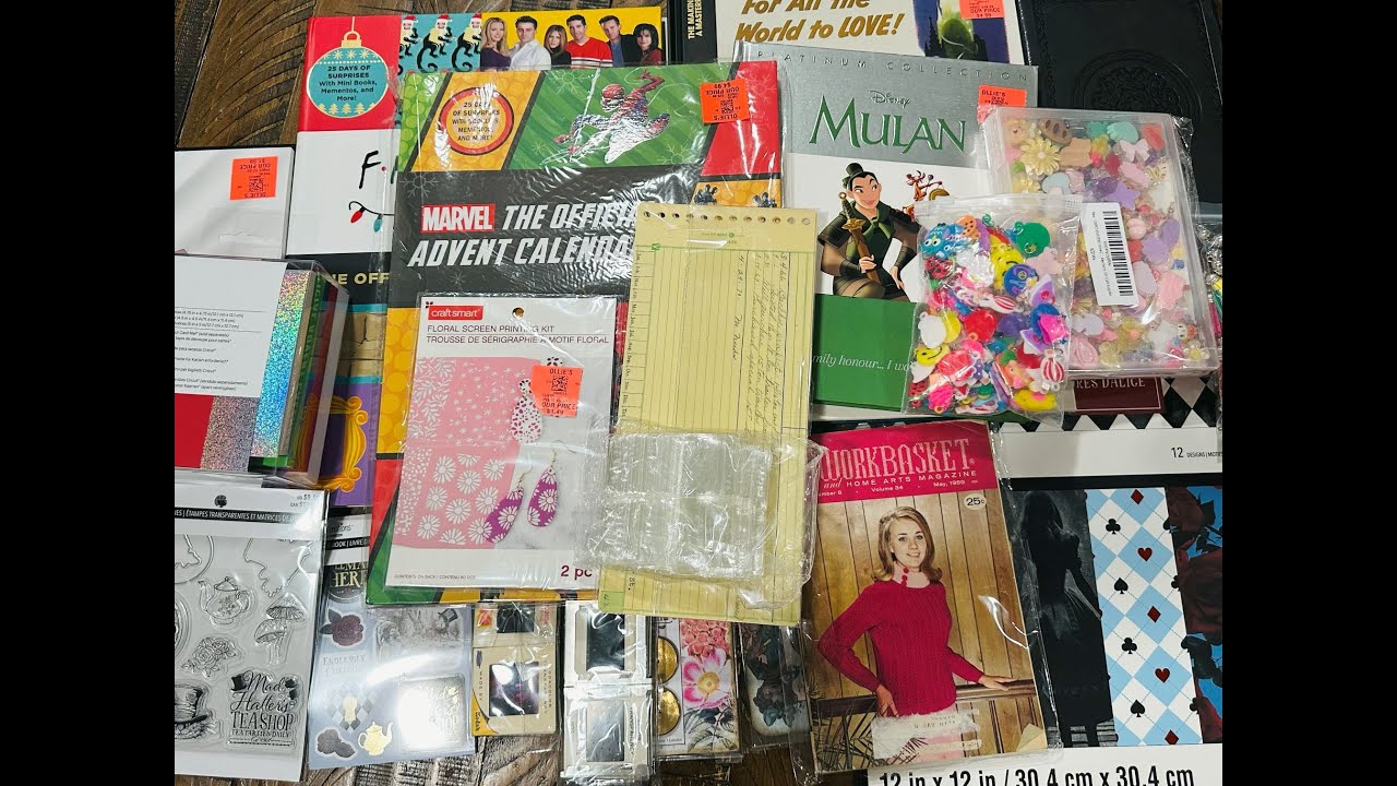 Collective Craft Haul - Ollie's - Michaels - Amazon - Etsy