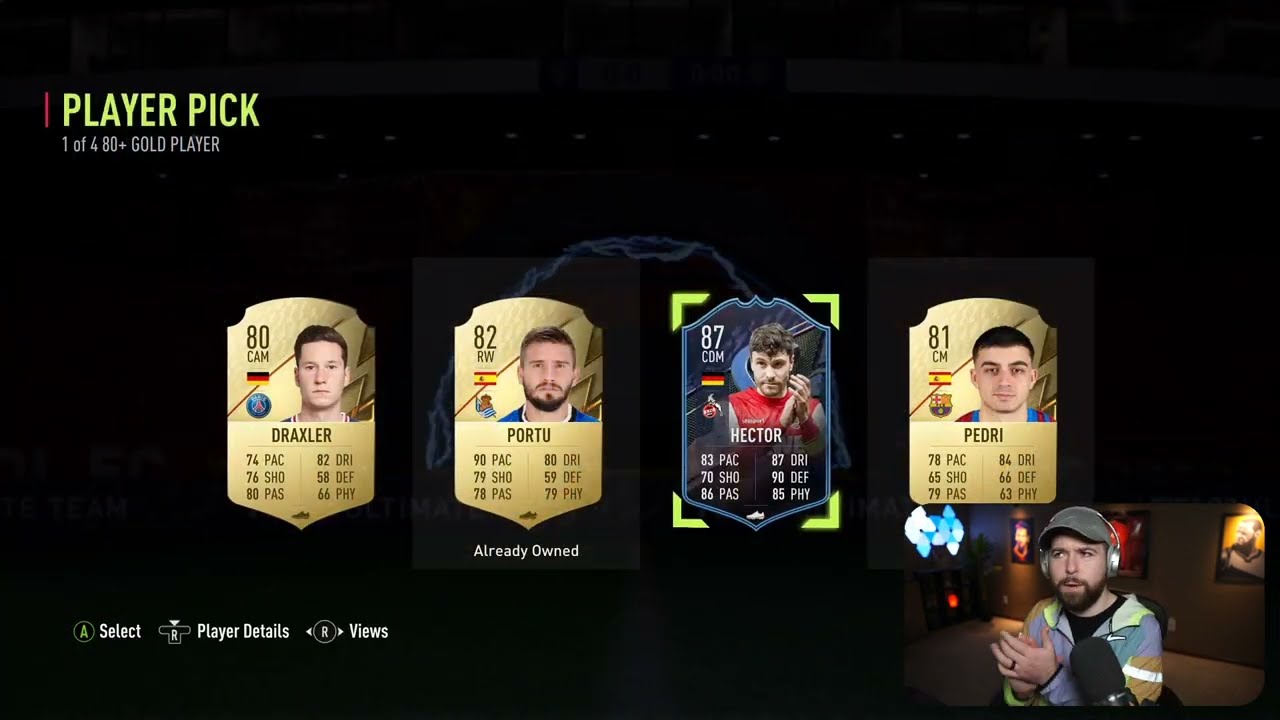 testing 10x 80+ x4 player picks