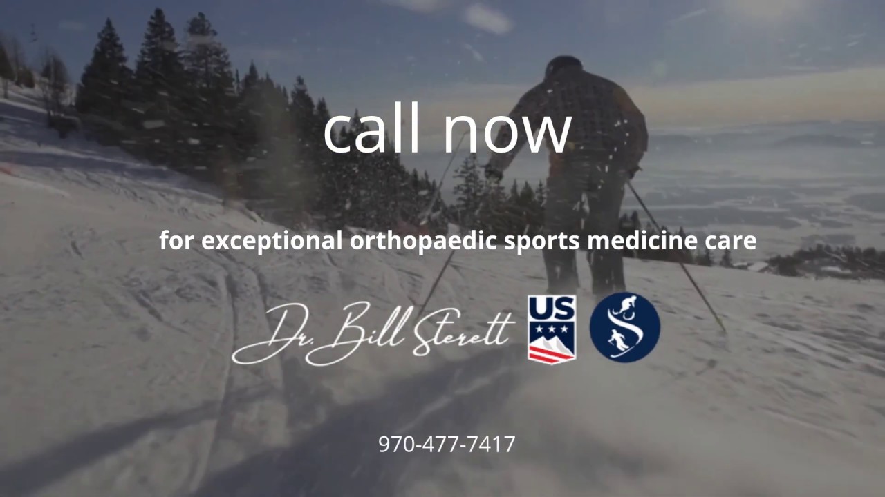 Vail Knee & Shoulder Surgeon Dr  Bill Sterett