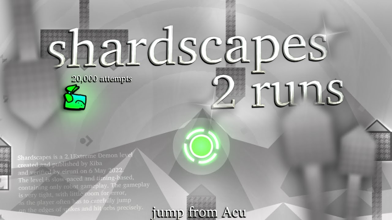 Shardscapes in 2 RUNS!! [JUMP FROM ACU]