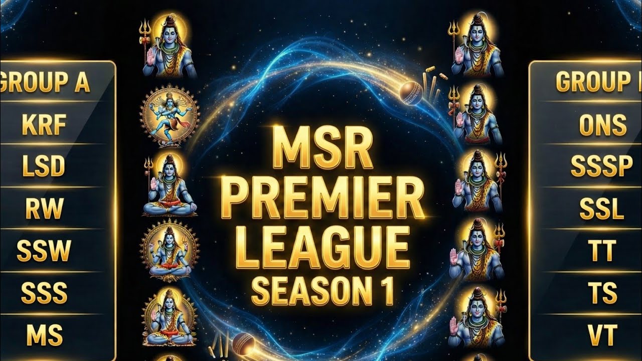 MSR Premier league Season 1 match number 27 om namah shamsher vs Shiva sena lions