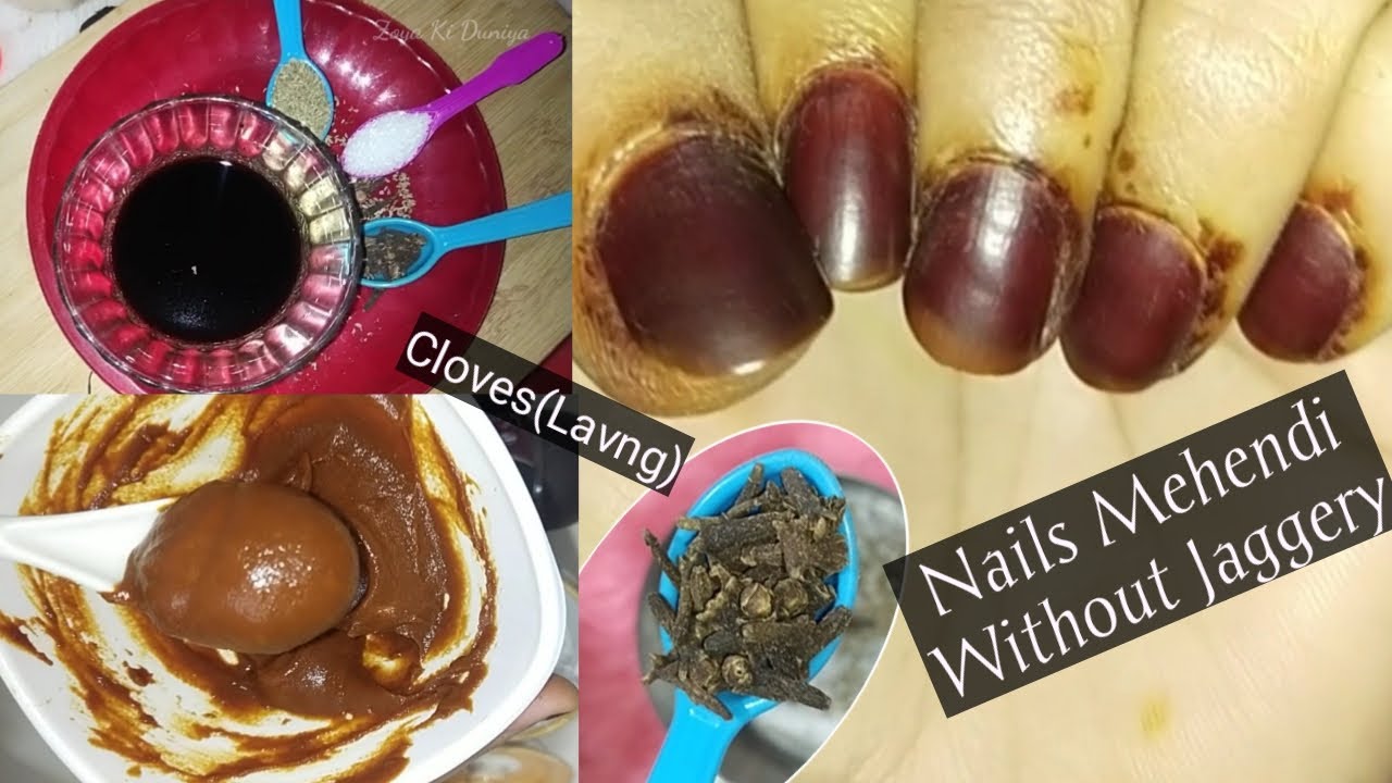 Nail Mehendi Without Jaggery/Ek Baar me hi Dark Colour Aayega/Wedding,Eid Special Nakhun ki mehndi
