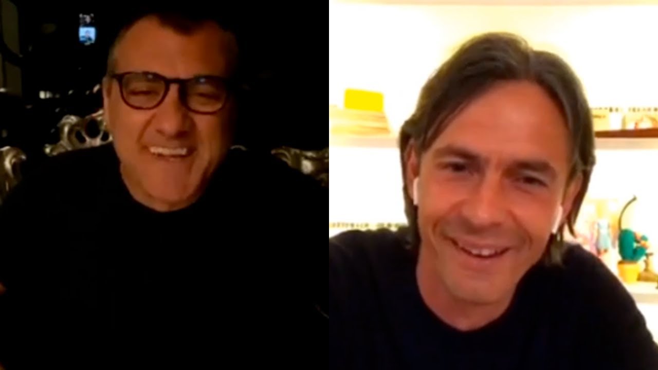 Vieri e Inzaghi: tattica e grasse risate!