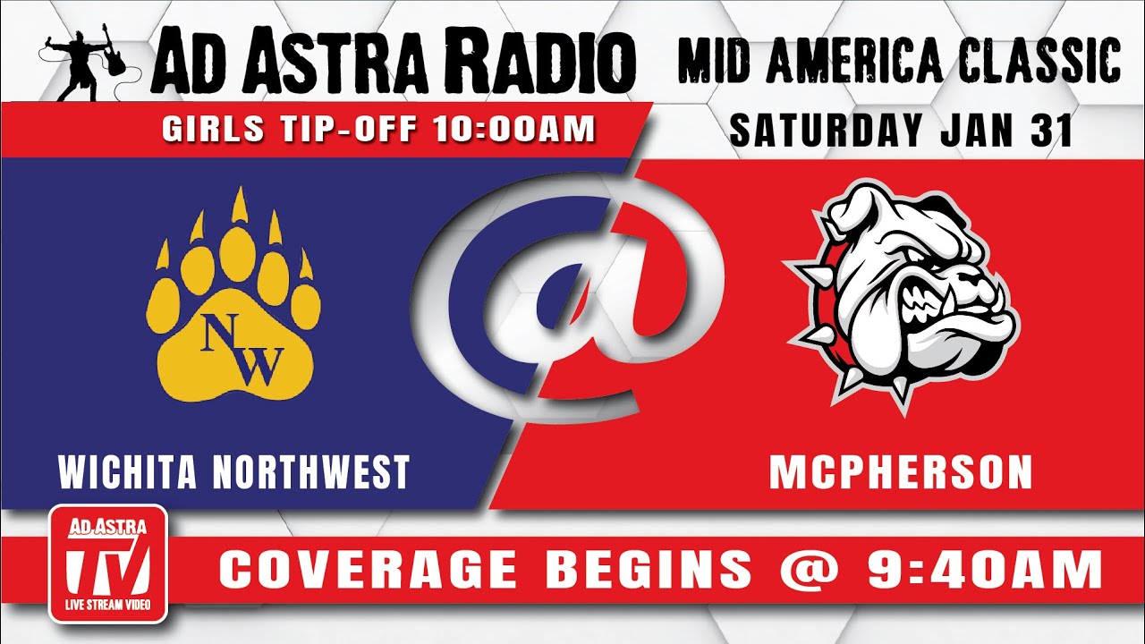 McPherson vs. Wichita Northwest Girls Basketball @ Mid America Classic 1-31-26