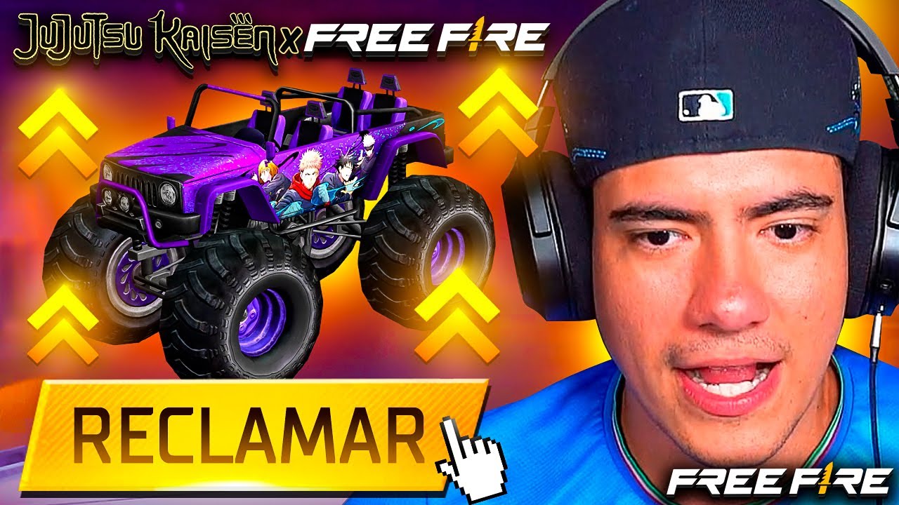CONSIGO LA MONSTER DE JUJUTSU KAISEN EN FREE FIRE GRATIS !! - TheDonato Live