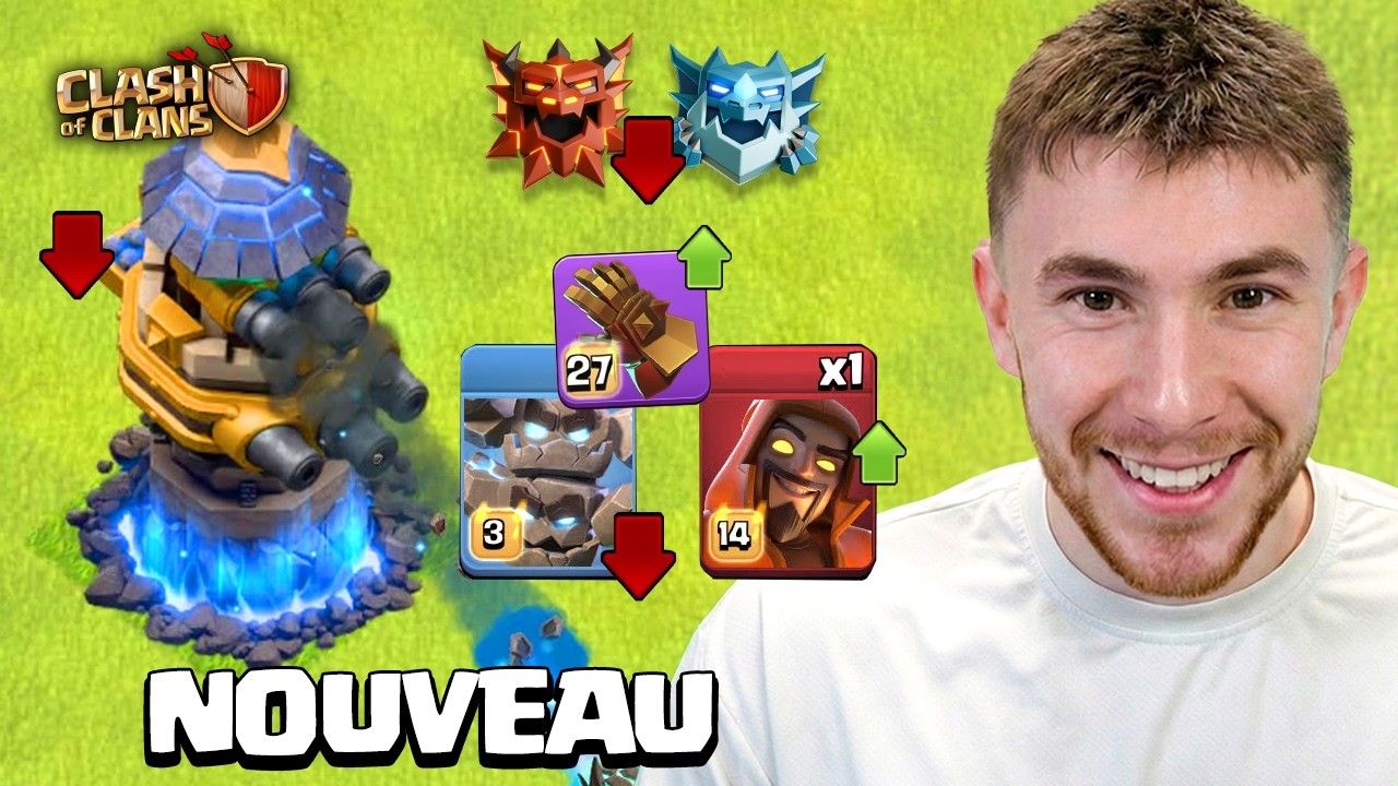 Nouveau : Équilibrage du Jeu et du Mode Classé ! Clash of Clans