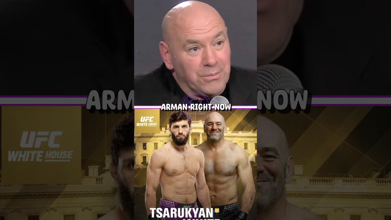 Дана Уайт о своих чувствах к Арману Царукяну 😂