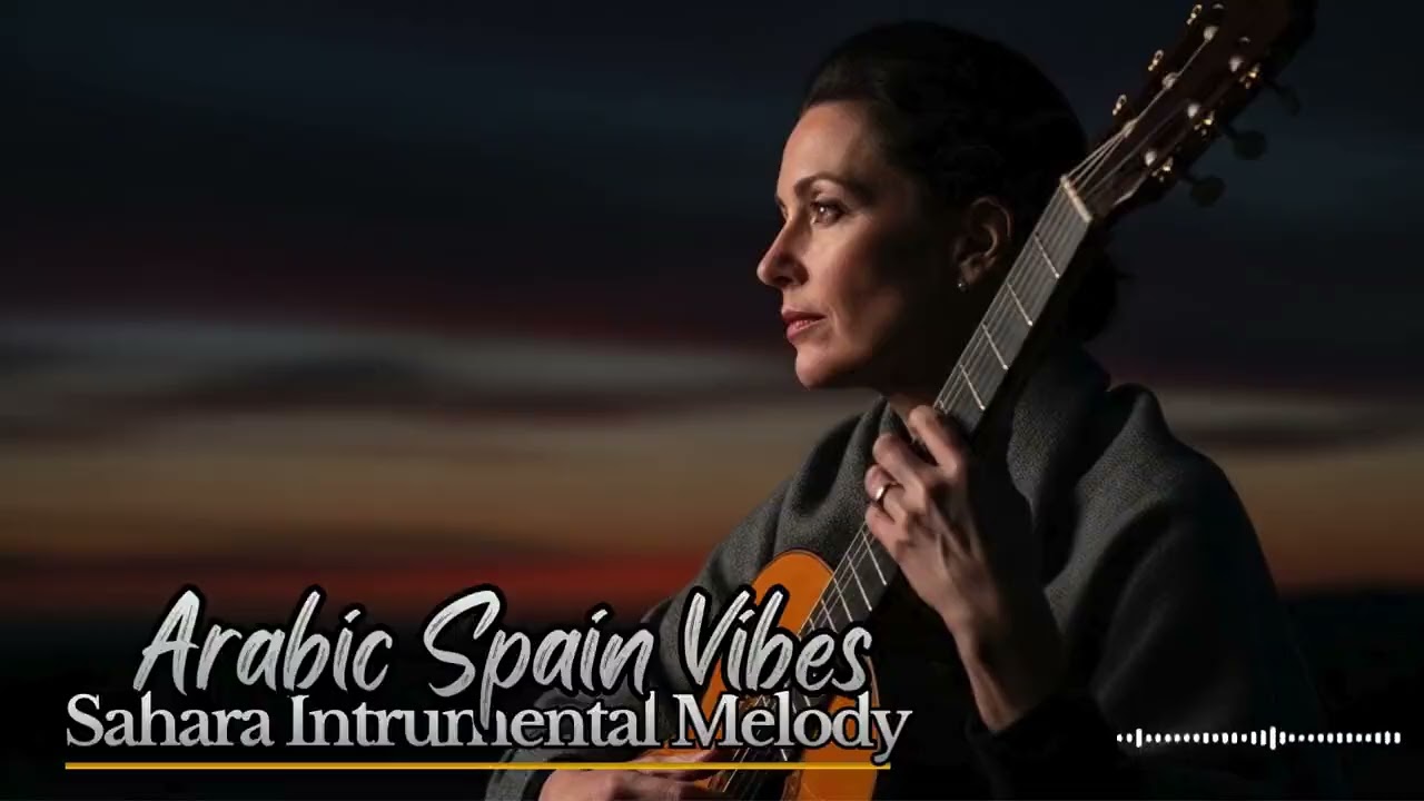 Desert Nights Arabic Spanish Guitar Instrumental — Cinematic Moonlit Desert Atmosphere