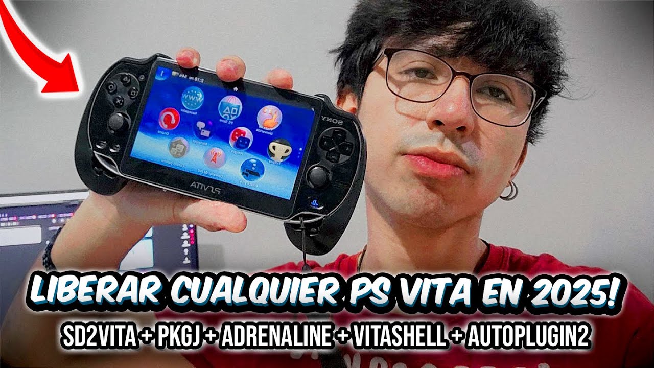 LIBERAR CUALQUIER PS VITA SIN PC + SD2VITA - TUTORIAL COMPLETO 2025