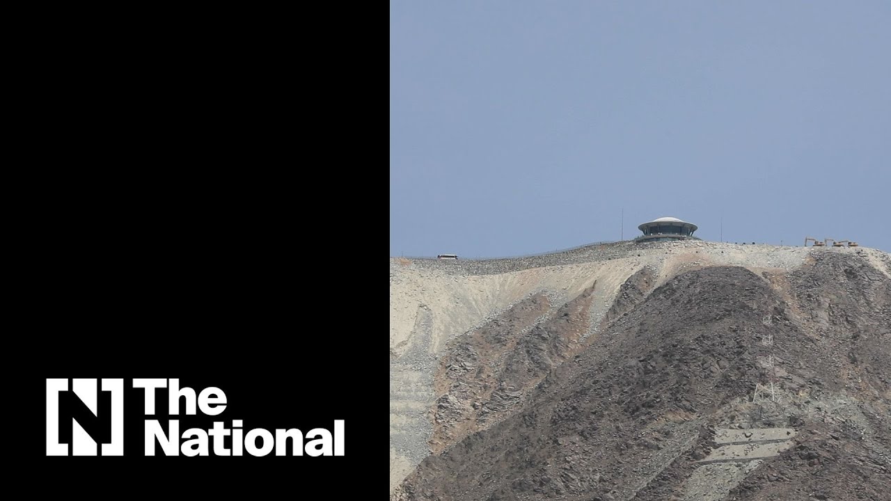The highest viewing platform in the Hajar Mountains