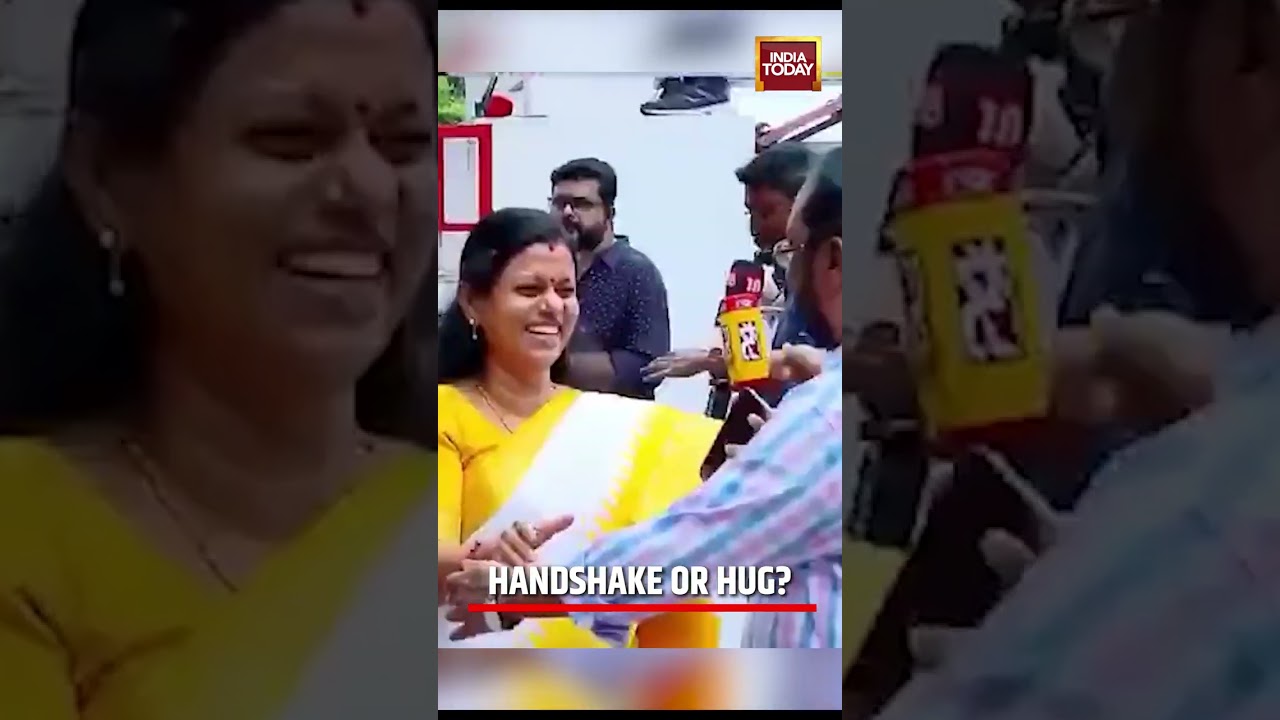 VIRAL VIDEO | Handshake Or Hug? Viral Kerala Political Video Sparks Debate | India Today
