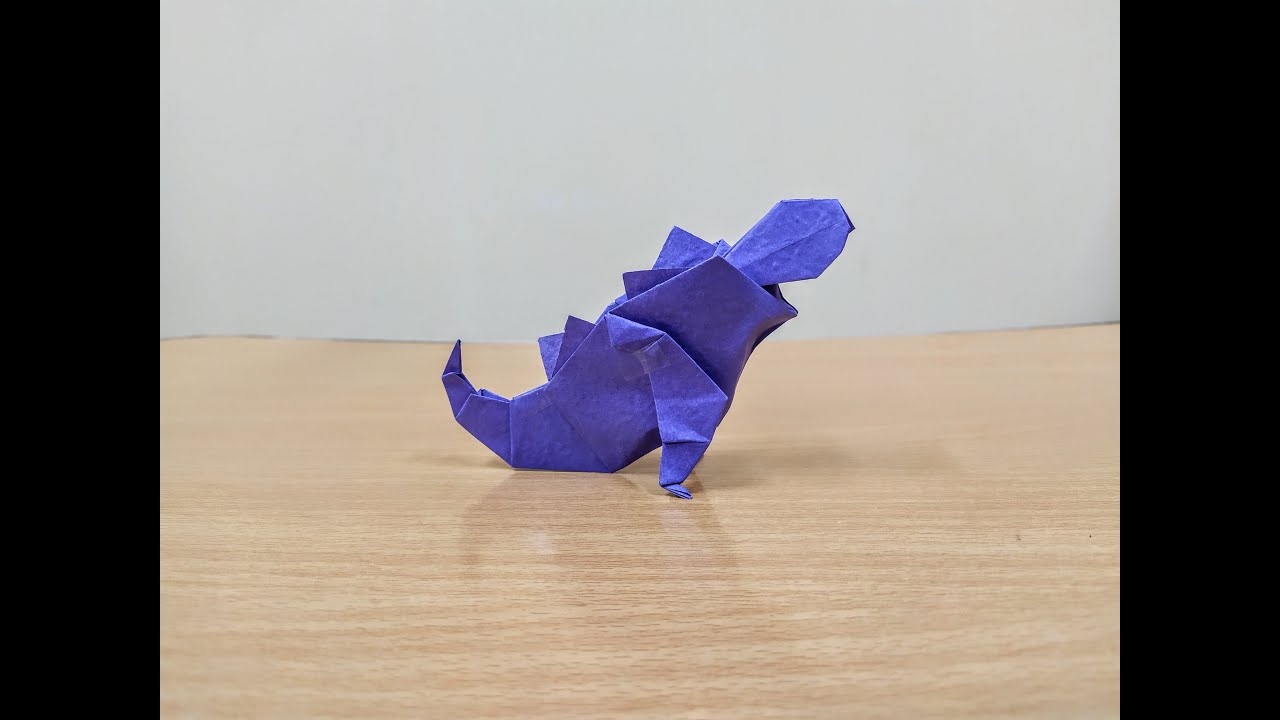 Origami Godzilla Easy