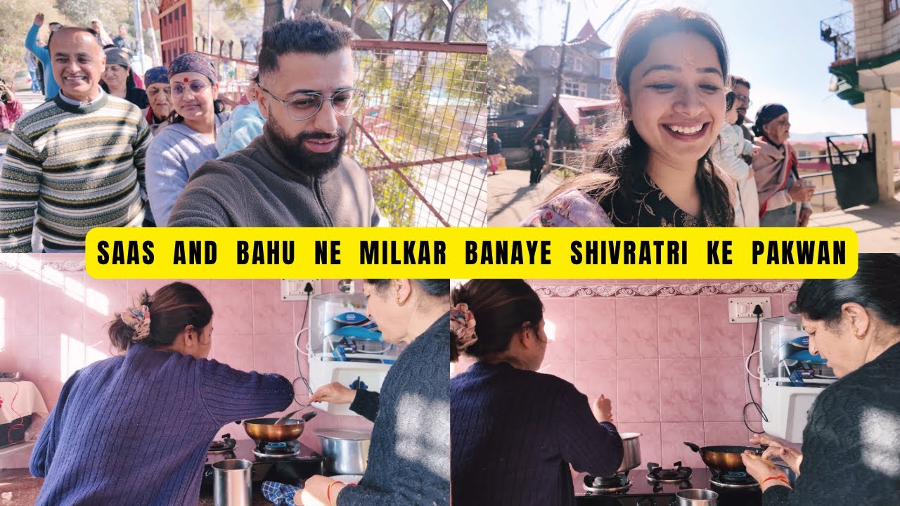 Happy Maha Shivratri To All // Neha And Mummy Ne Milkar Banaye Shivratri Ke Pakwan