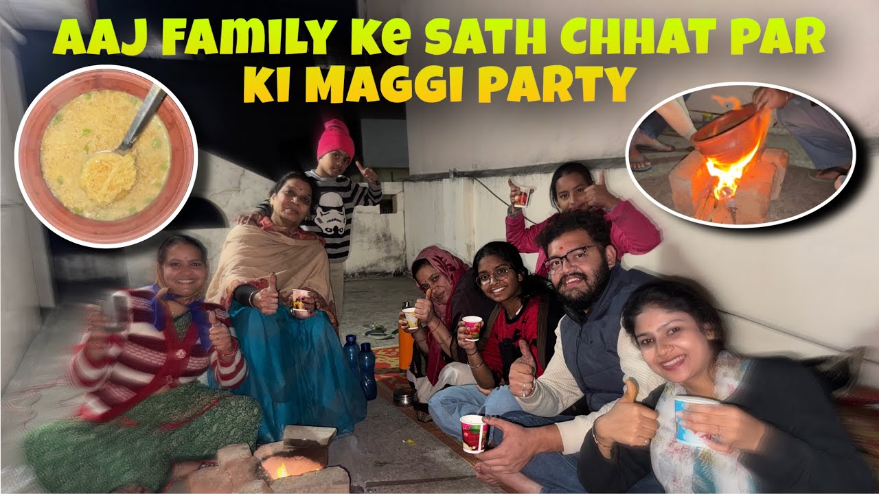 Family time 🥳 baccho ko aaj maja aa gya🥰