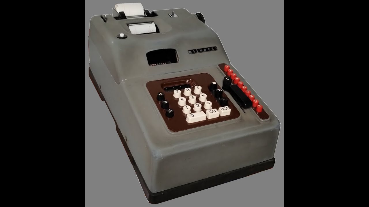 La fantastica Olivetti MC4 multisumma del 1941